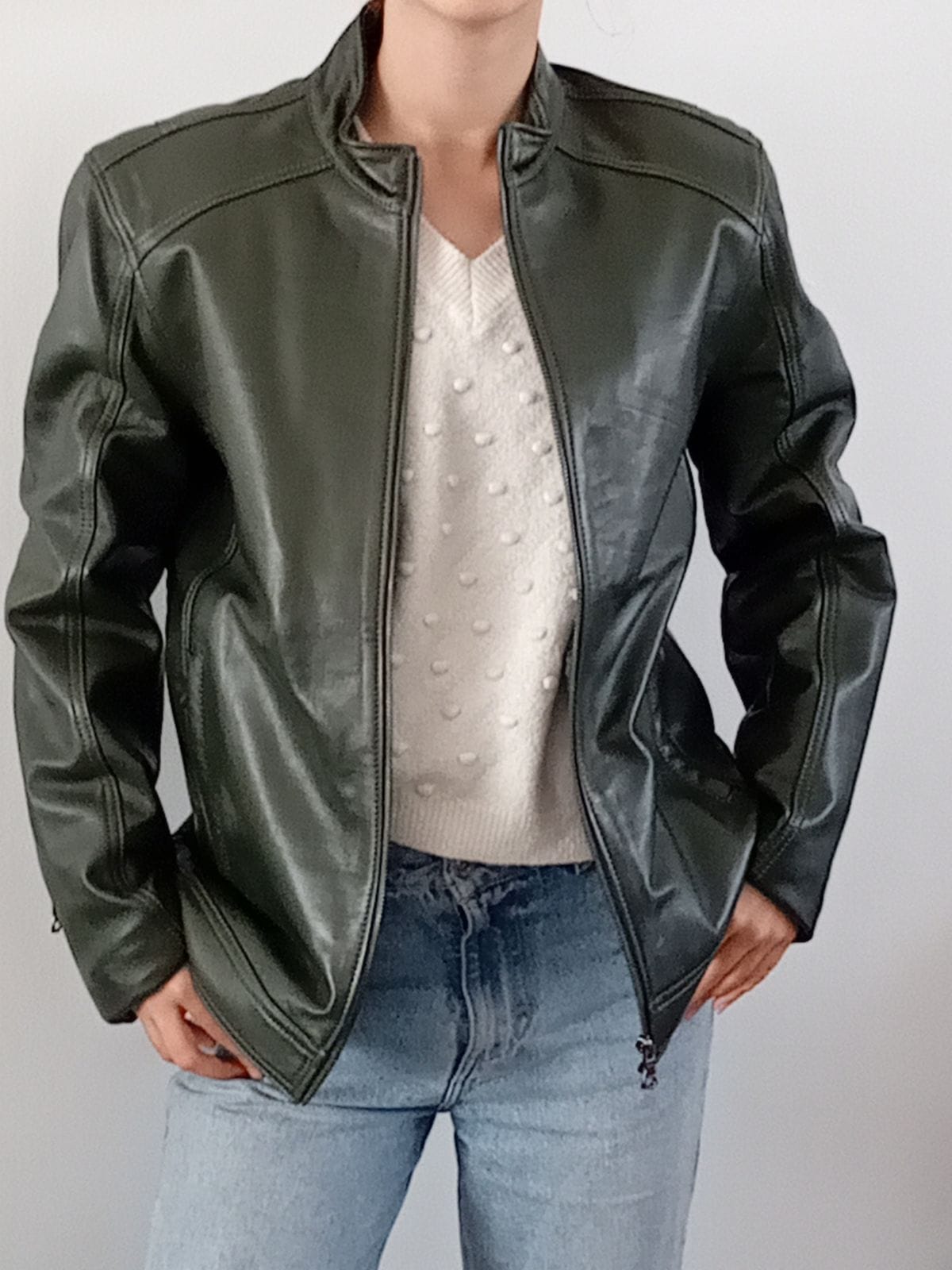 Blouson "Élégance" Vert Anglais