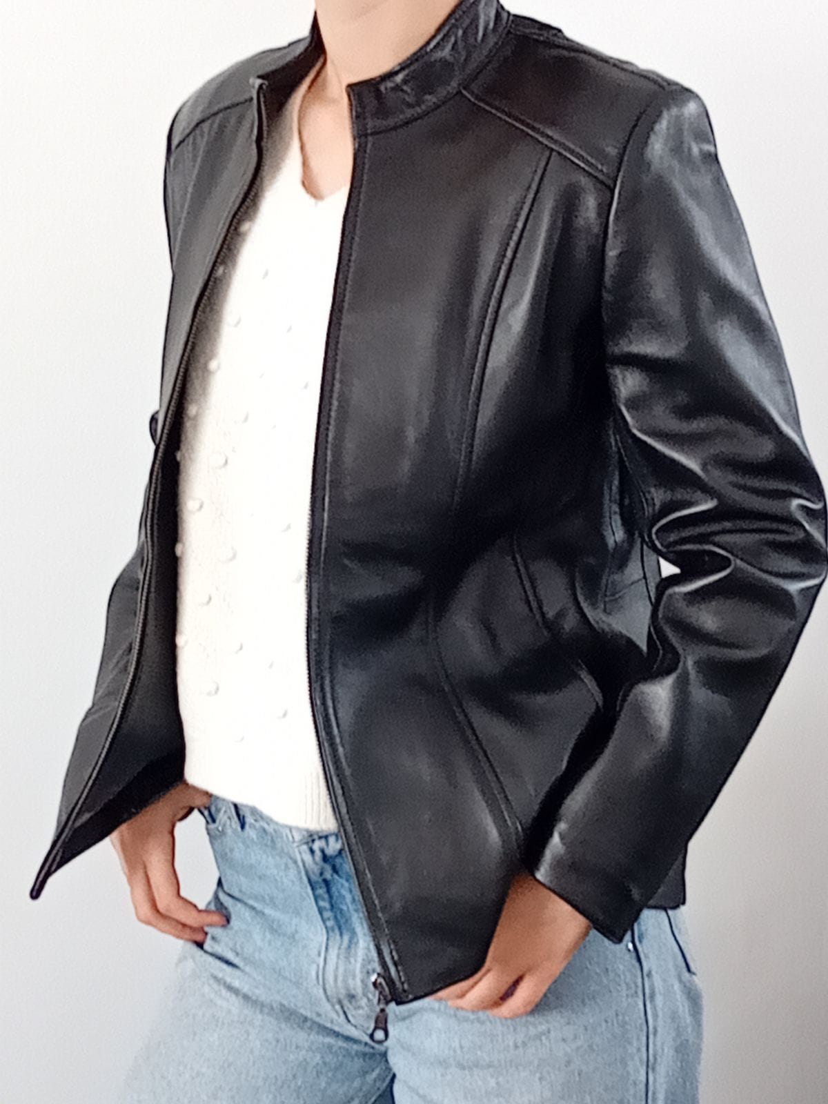 Blouson "Élégance" Noir
