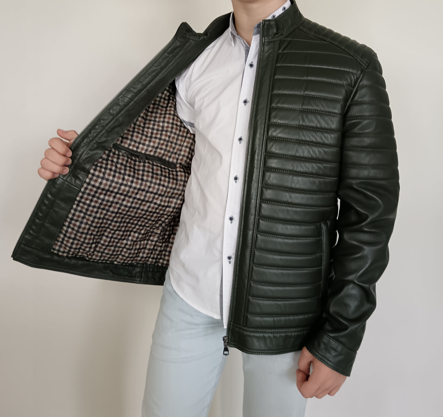 Blouson "Authentic" Vert