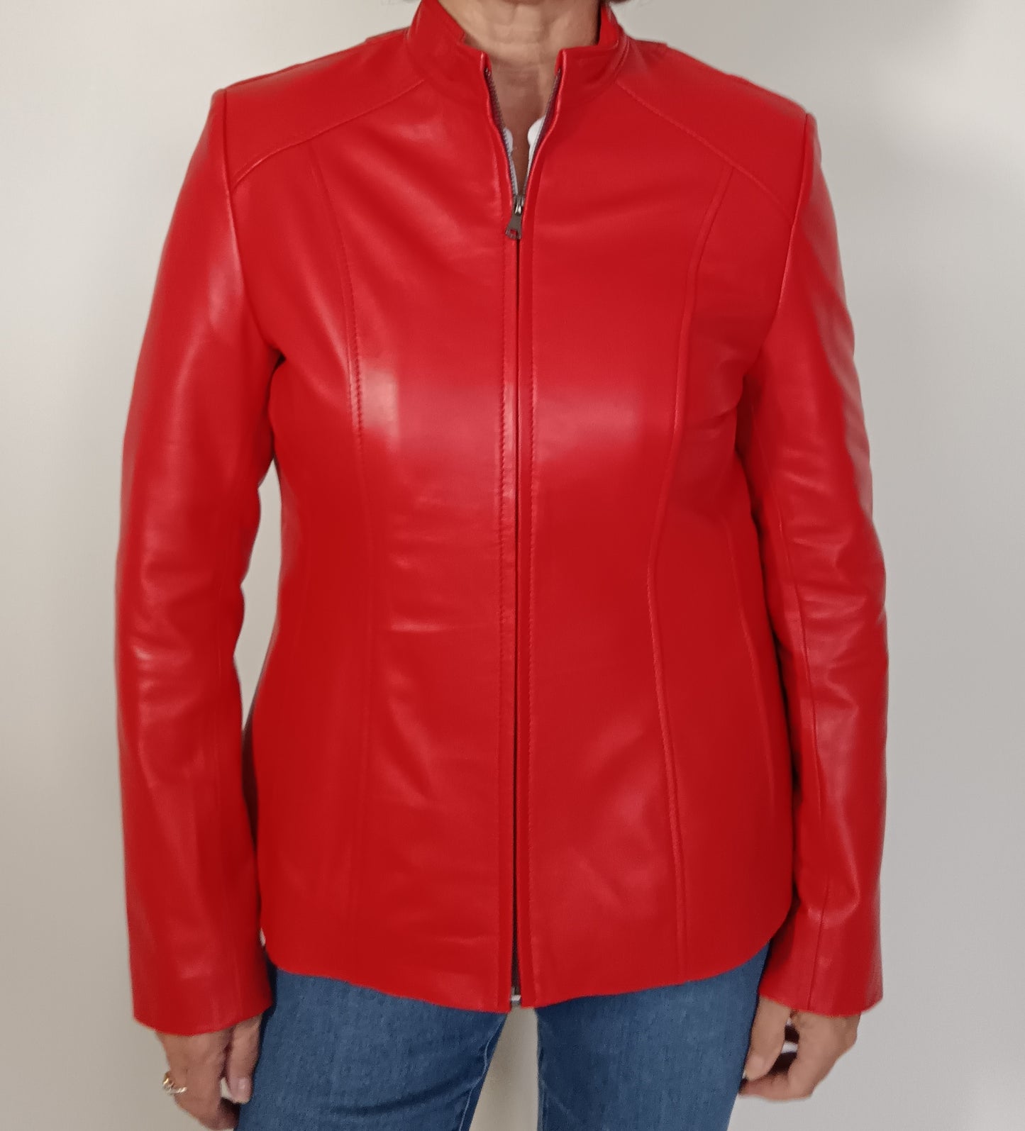 Blouson "Élégance" Rouge