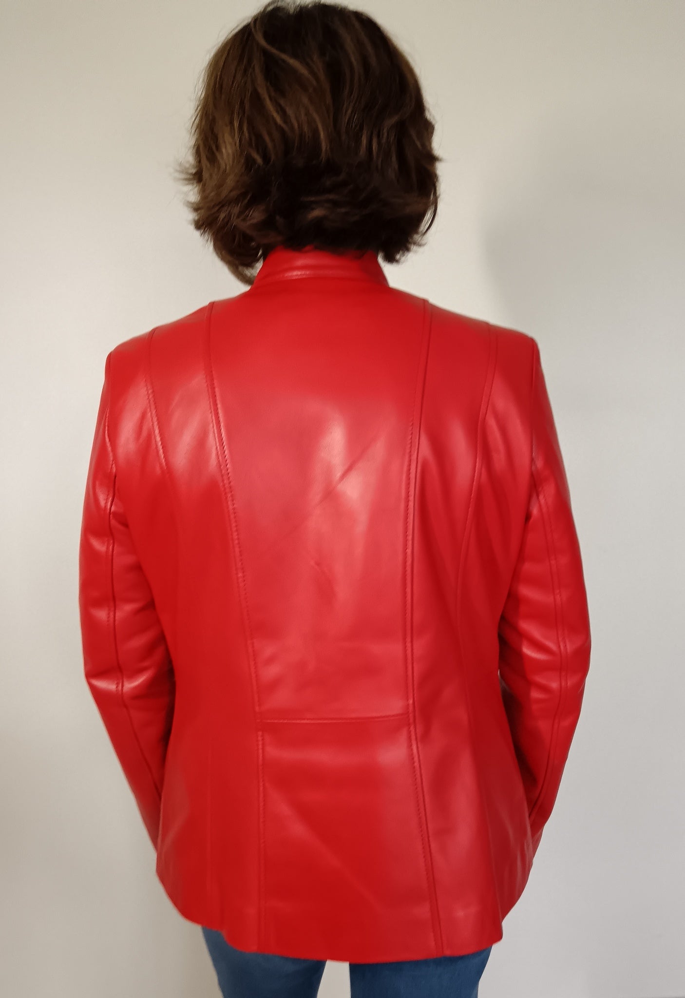 Blouson "Élégance" Rouge