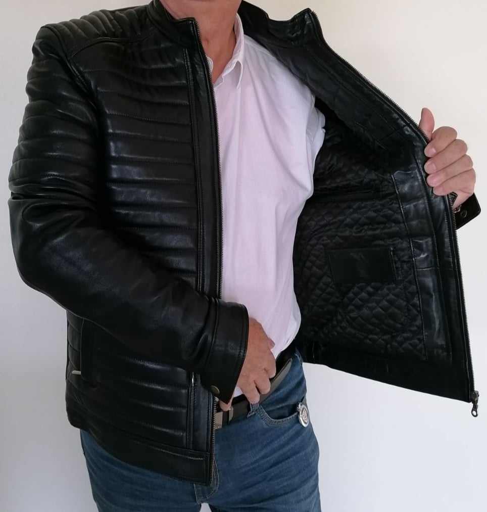 Blouson "Authentic" noir