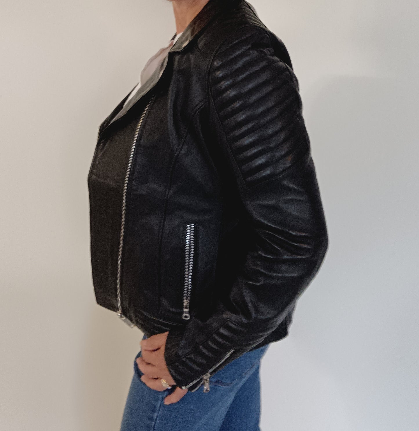 "Perfecto" sans ceinture Noir