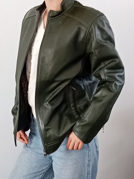 Blouson "Élégance" Vert Anglais