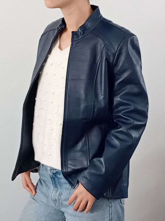 Blouson "Élégance" Bleu