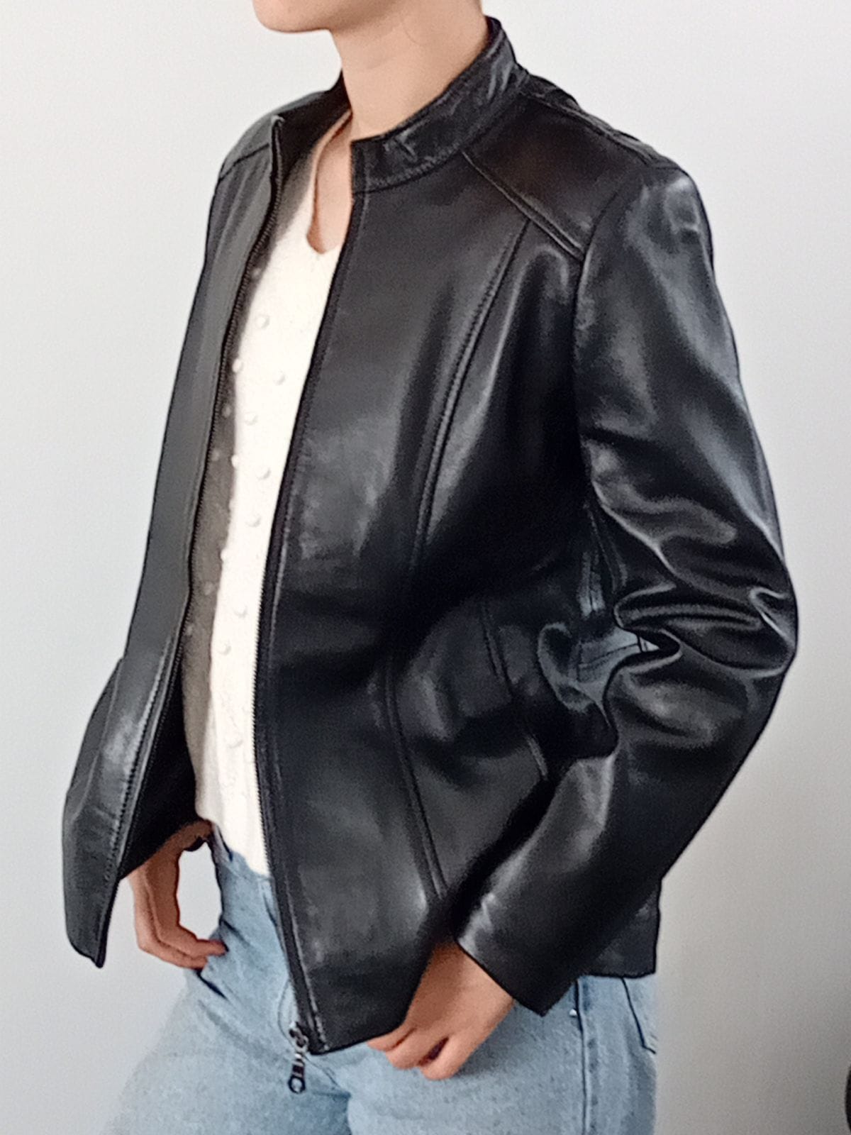 Blouson "Élégance" Noir