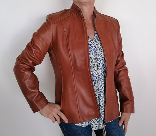 Blouson "Élégance" Camel