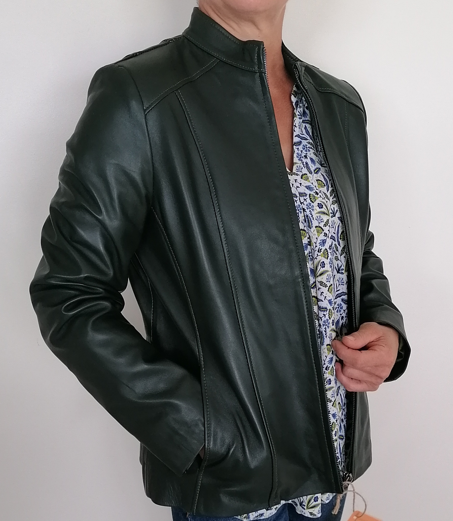 Blouson "Élégance" Vert Anglais