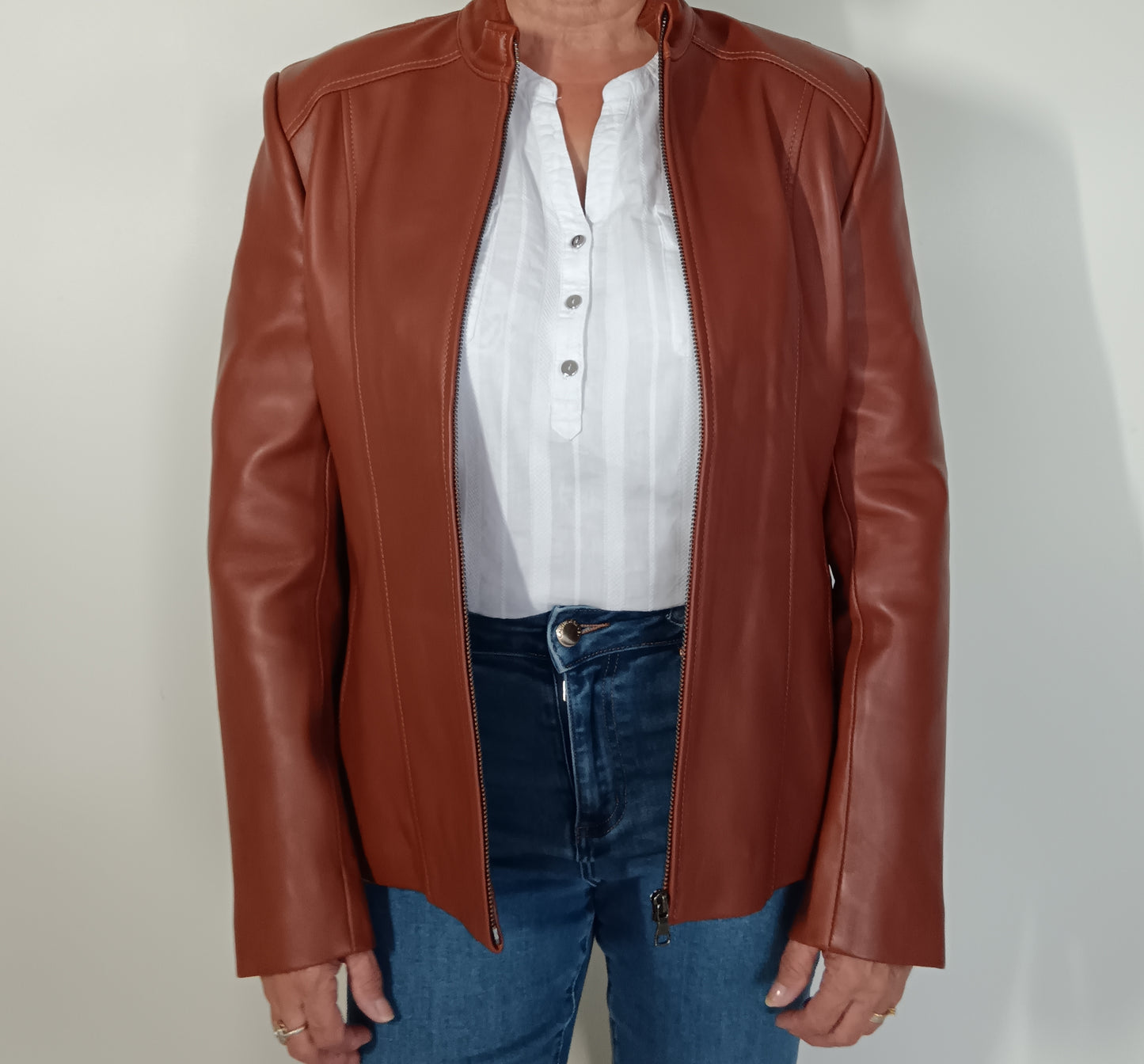 Blouson "Élégance" Camel